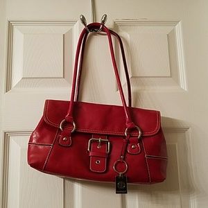 Red Giani Bernini purse